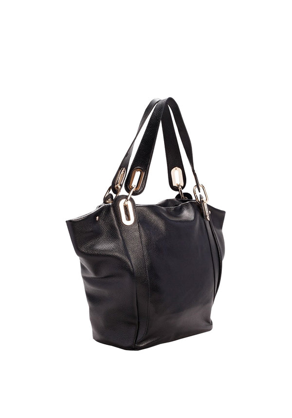 Ferre Milano Leather Belfagor Handbag (6597517574187)