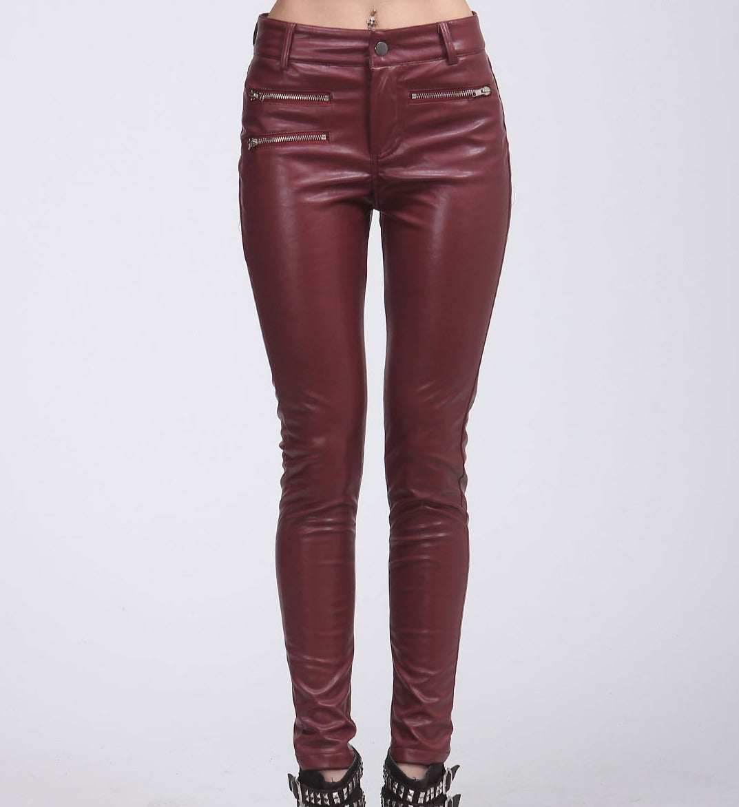 Madeline Soft Faux Leather Pants (6595428941867)