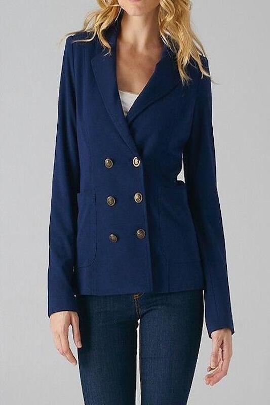 Marta Fit Double-Breasted Blazer (333647118359)