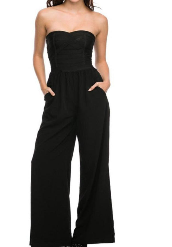 WOW Couture Bandage Bodice Jumpsuit (198074236951)