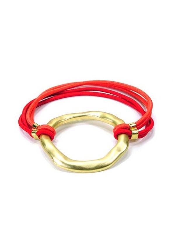 Hammered Circle Bracelet (198121291799)