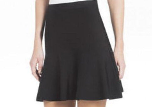Ingrid Black A-Line Skirt (198122242071)