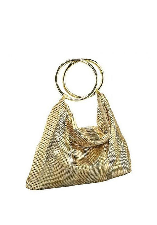 Gold Sequin Bracelet Bag (198126436375)